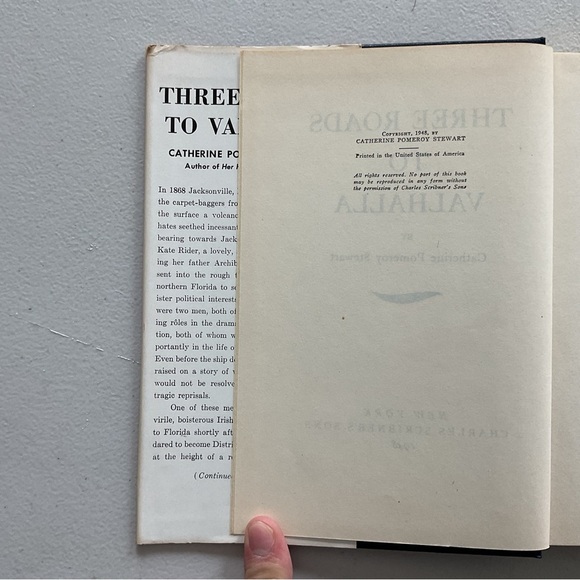 The Roads to Valhalla by Catherine Pomeroy Stewart Vintage Hardcover Book - Picture 4 of 6